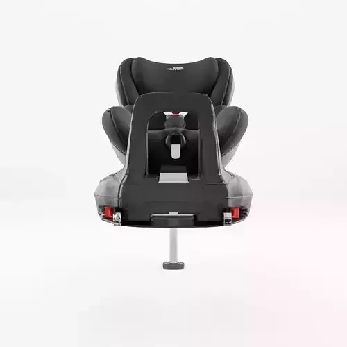 3D Model of Prams and Strollers - BRITAX SWINGFIX M Low-poly 3D model