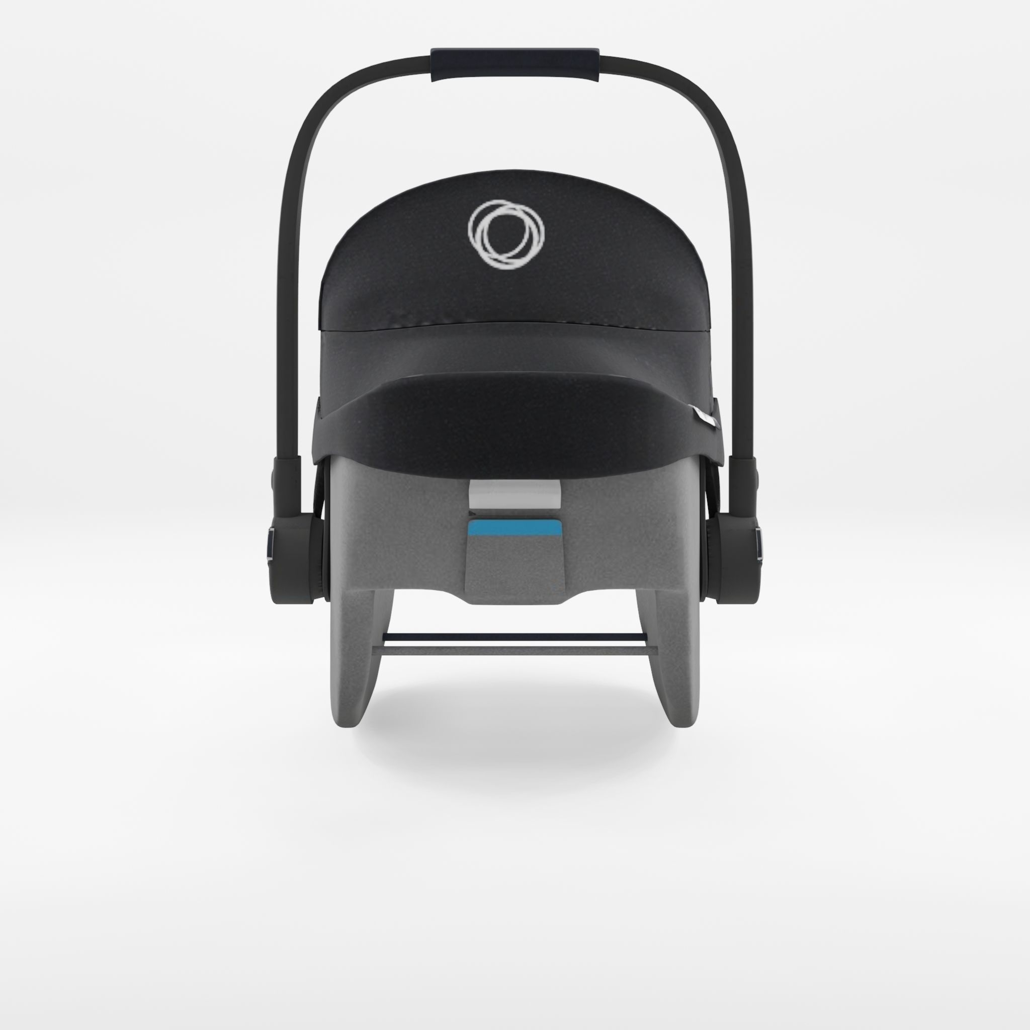 3D Model of Prams and Strollers - Bugaboo Baby Protection Turtle Low-poly 3D model_3