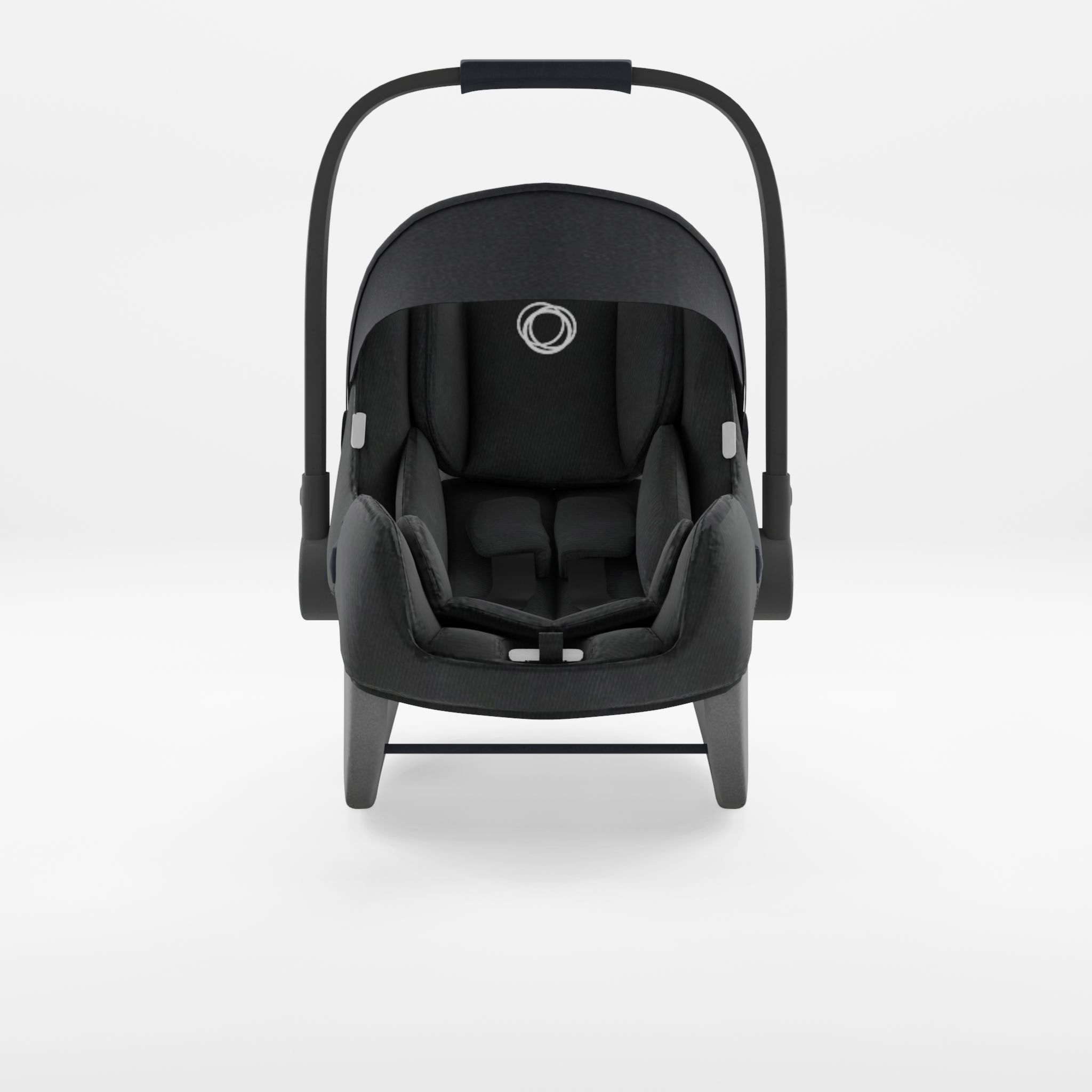 3D Model of Prams and Strollers - Bugaboo Baby Protection Turtle Low-poly 3D model_1