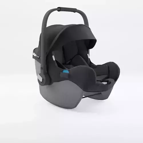 3D Model of Prams and Strollers - Bugaboo Baby Protection Turtle Low-poly 3D model