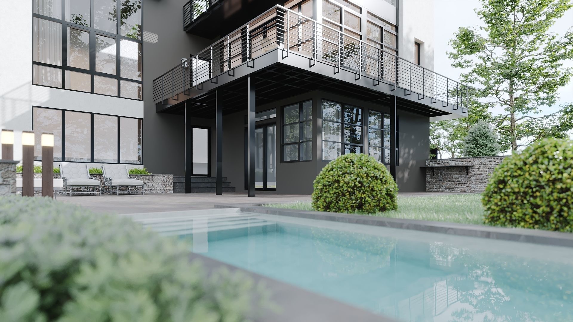 ProVis3D 022 - Lakefront House 3D model_5