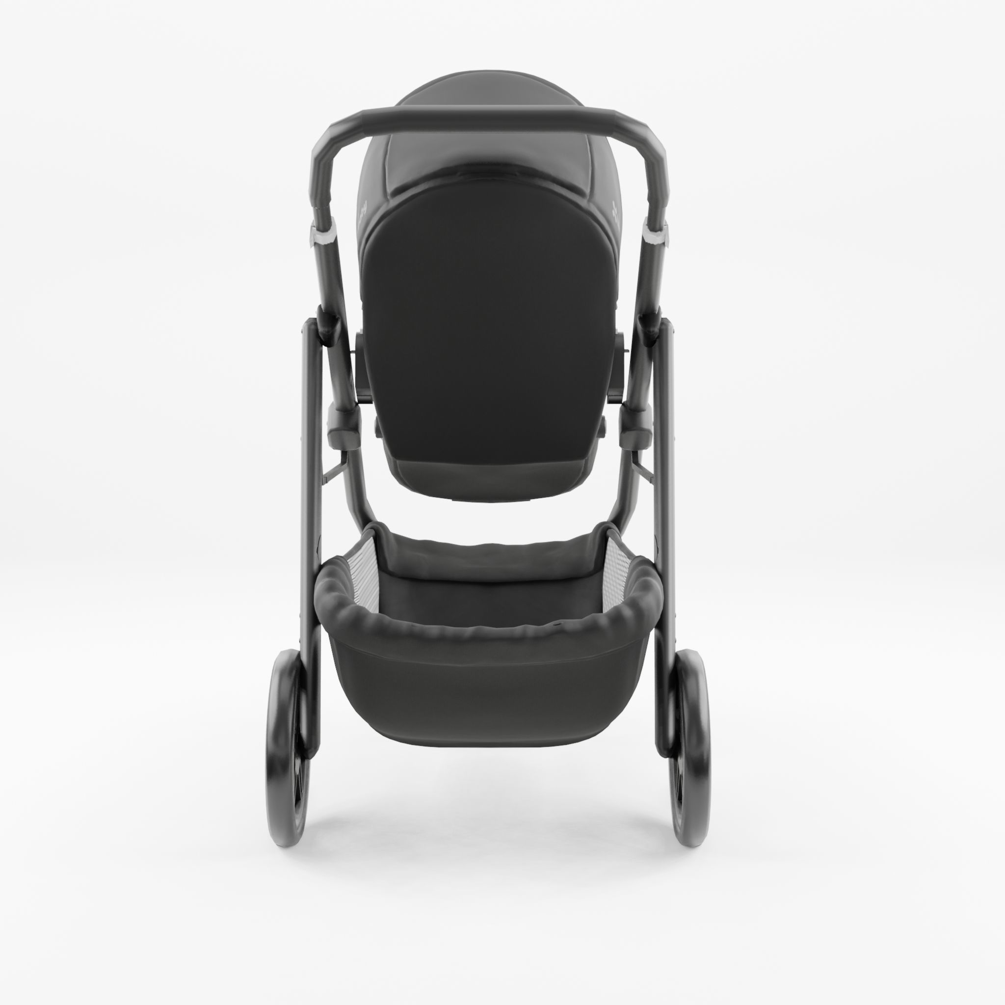 3D Model of  Prams and Strollers - Uppababy Cruz 2018 Jake Low-poly 3D model_1