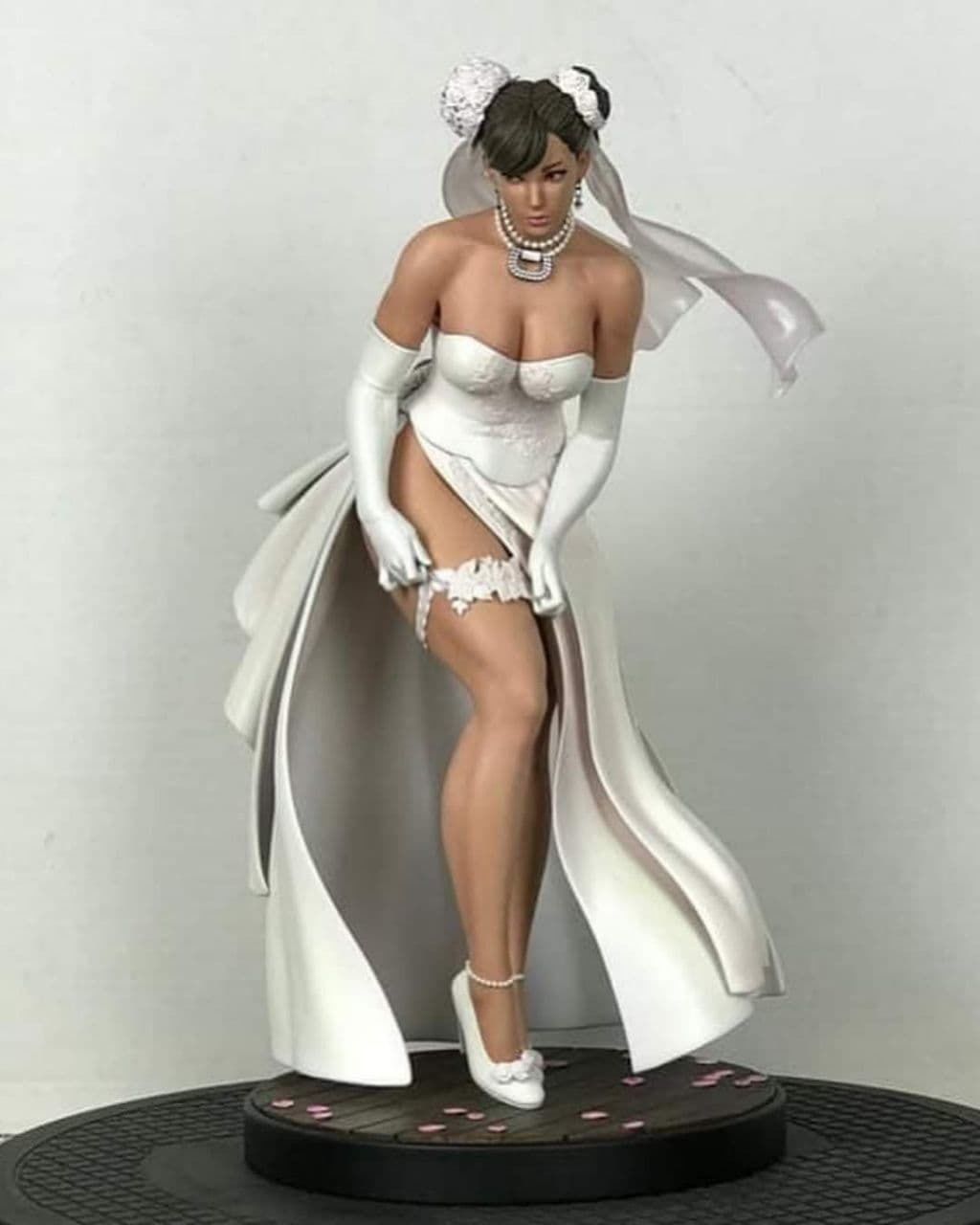 Chun Li Wedding 3D print model_5