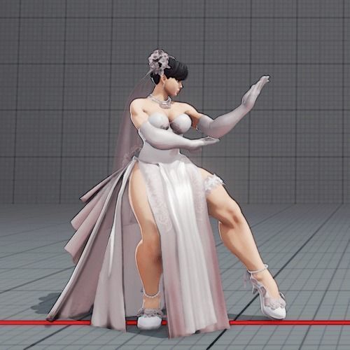 Chun Li Wedding 3D print model_17