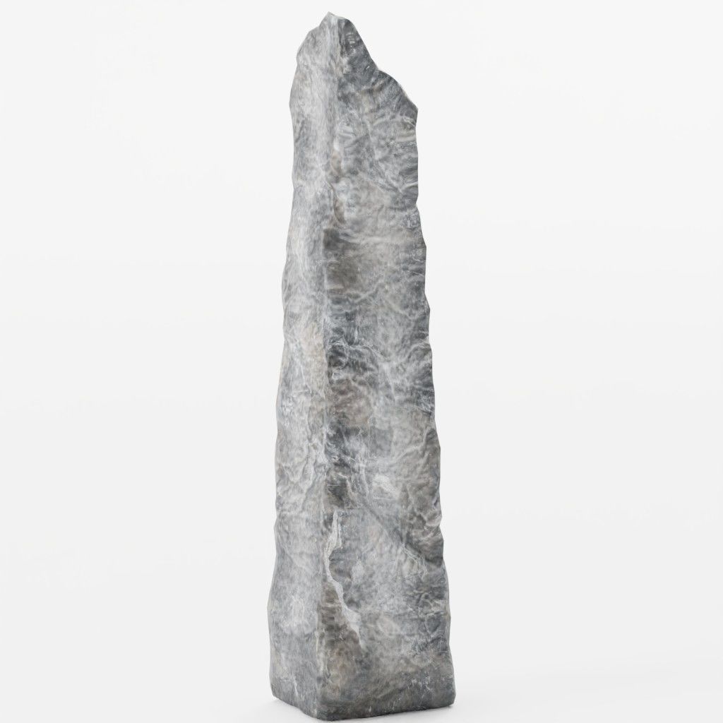 Standing Stones - 10 Low-Poly Monolith Models - Game-Ready Low-poly 3D model_2