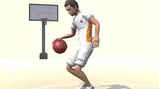 Basketball Actions 3D model