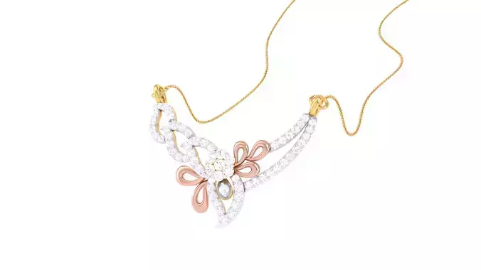 Women Necklace Pendants 3dm STL OBJ FBX Renders Details 3D print model