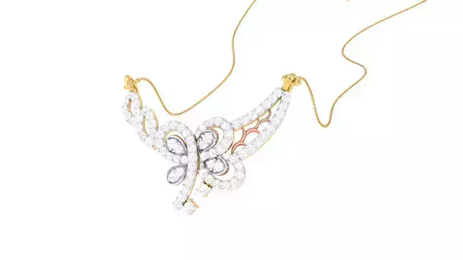 Women Necklace Pendants 3dm STL OBJ FBX Renders Details