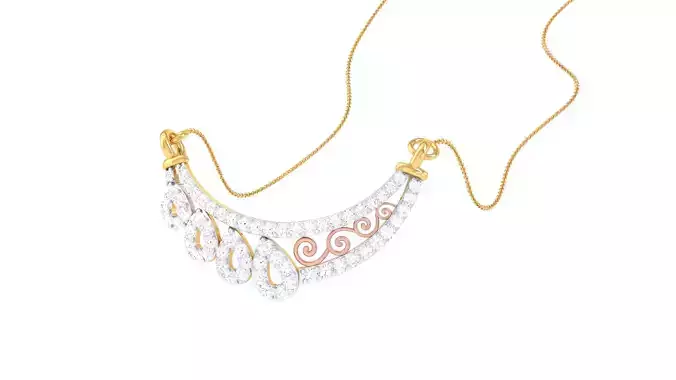 Women Necklace Pendants 3dm STL OBJ FBX Renders Details