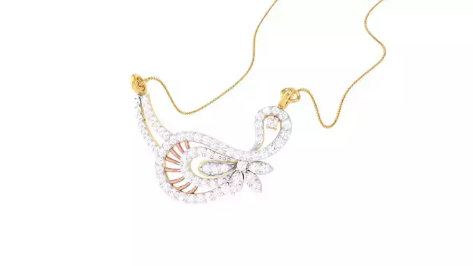 Women Necklace Pendants 3dm STL OBJ FBX Renders Details 3D print model