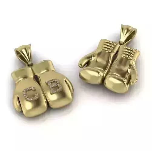 Pendant boxing gloves Model 2990