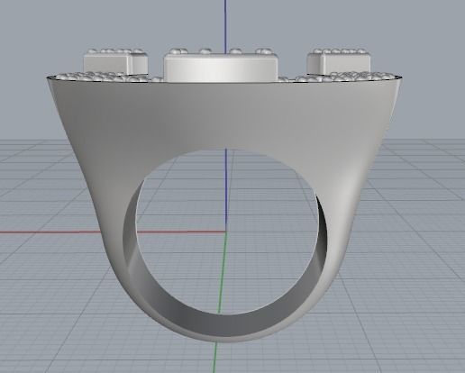 Ring Horseshoe Model 2985 3D print model_5