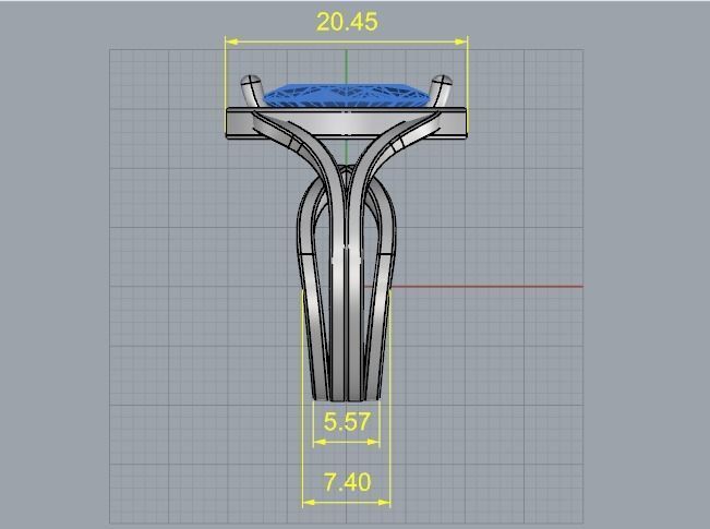 Marquise Ring Model 2974 3D print model_8