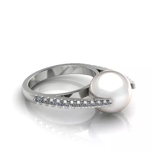 Pearl ring Model 2970 3D print model