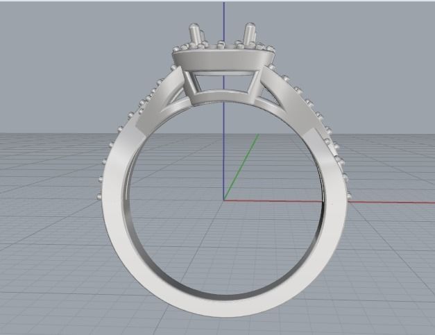Ring Model 2966 3D print model_4