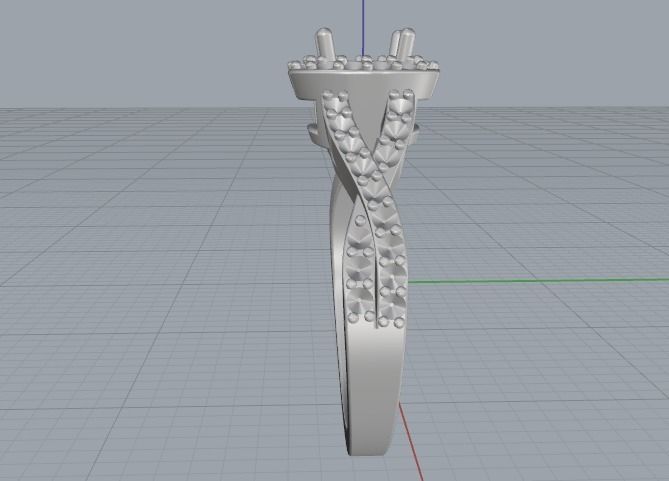 Ring Model 2966 3D print model_3