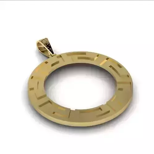 Pendant with patterns Model 2965