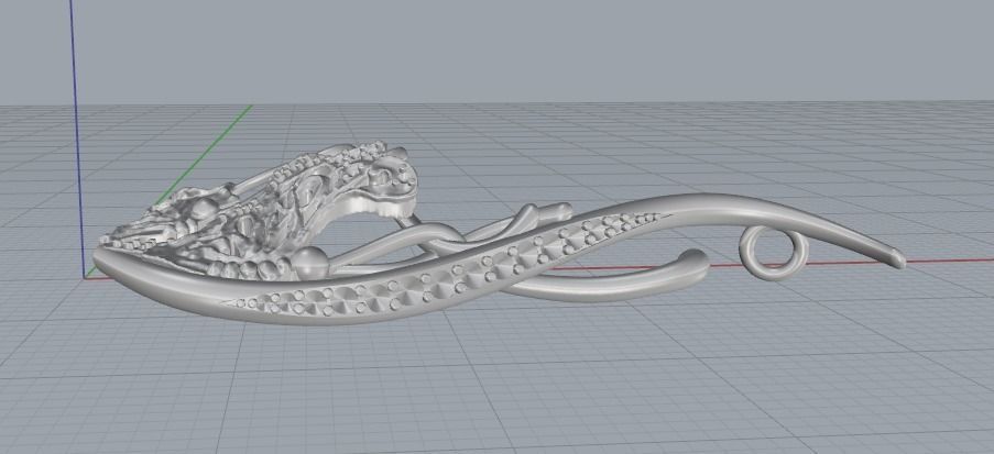 Pendant Model 2953 3D print model_3