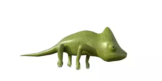 chameleon 3d model chamelon