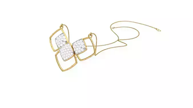 Women Necklace Pendants 3dm STL OBJ FBX Renders Details 3D print model
