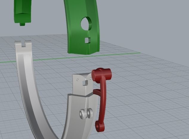 Bracelet without stones Model 2949 3D print model_3