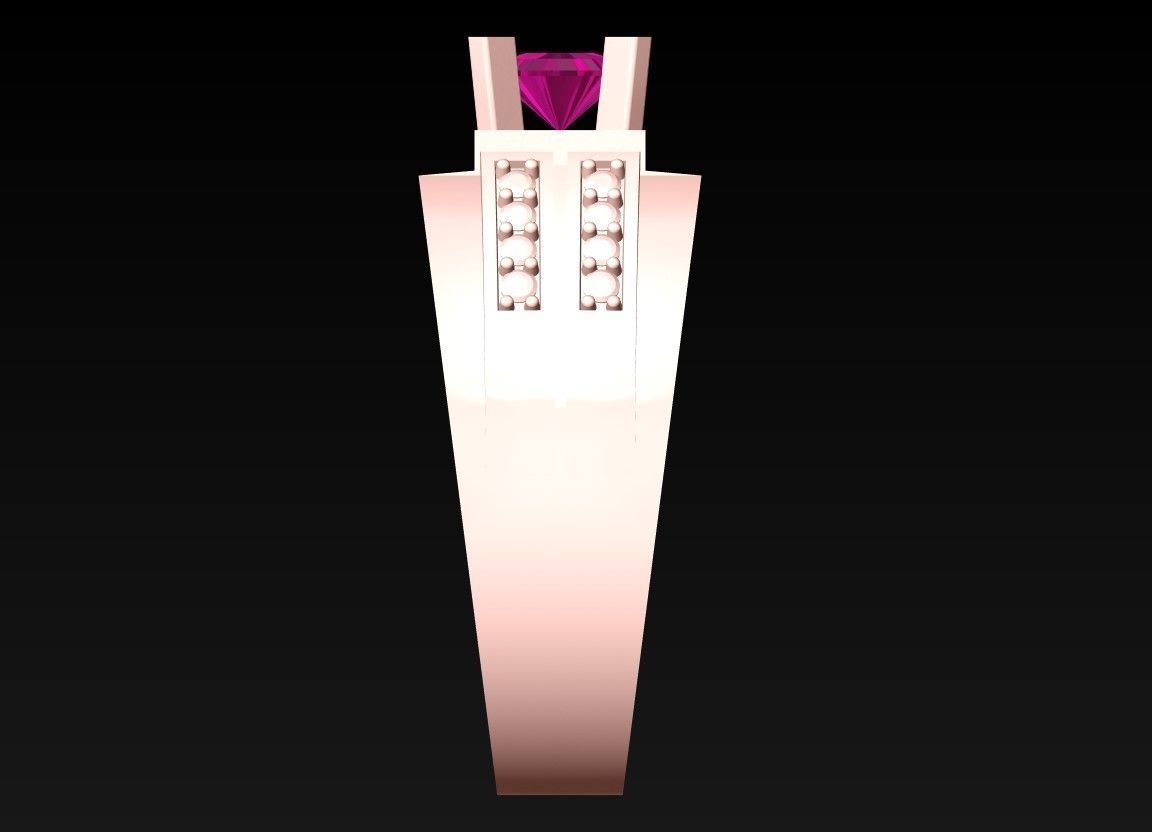 Diamond Rings - N4233 3D print model_6