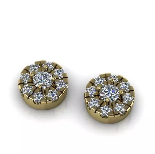 Earrings puset Model 2946 3D print model