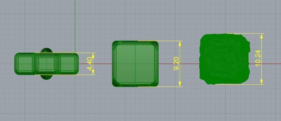 Cross and cubes Model 2944 3D print model_6