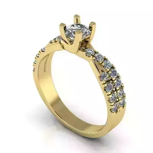 Halo Engagement Rings Model 3045