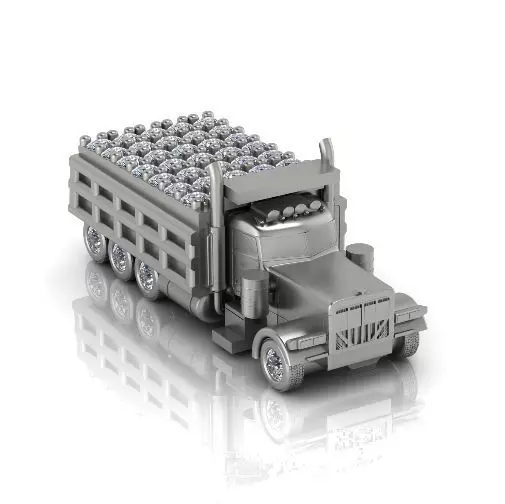 Truck Model 3044 3D print model
