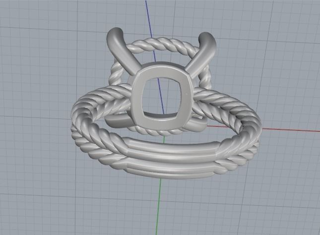 Ring Model 3028 3D print model_4