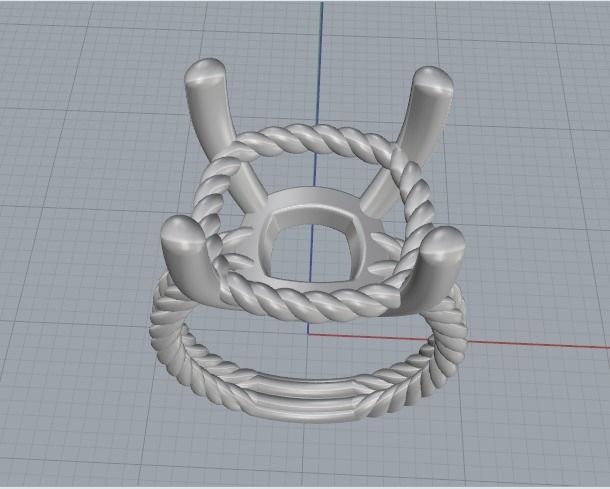 Ring Model 3028 3D print model_2