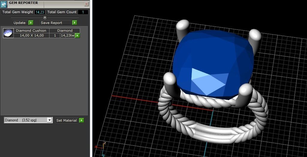 Ring Model 3028 3D print model_9