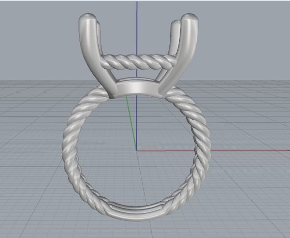 Ring Model 3028 3D print model_3