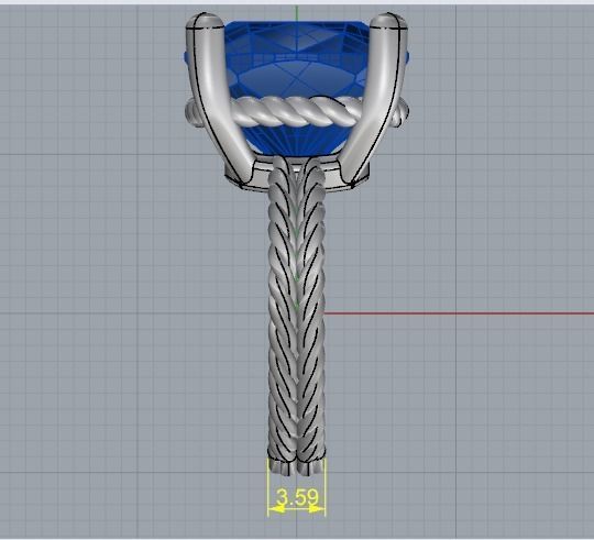 Ring Model 3028 3D print model_7