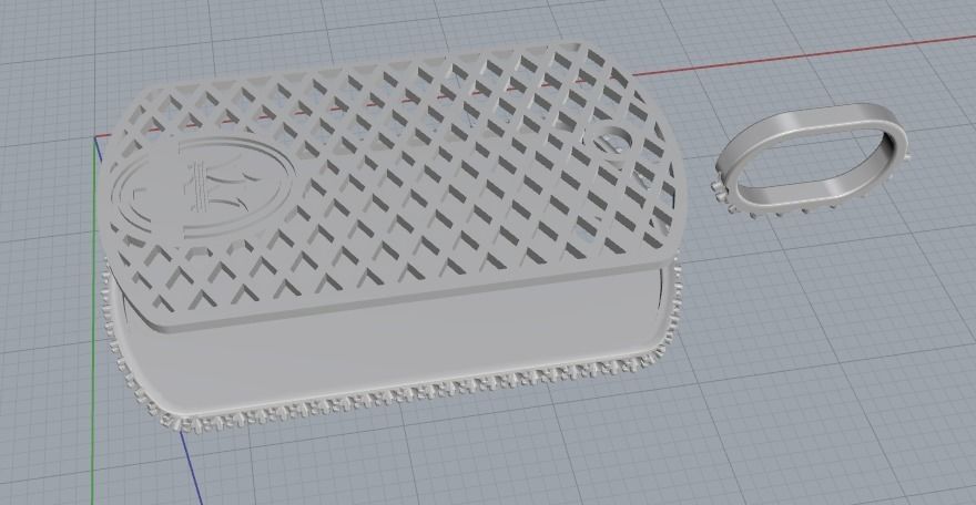 Pendant Model 3027 3D print model_4