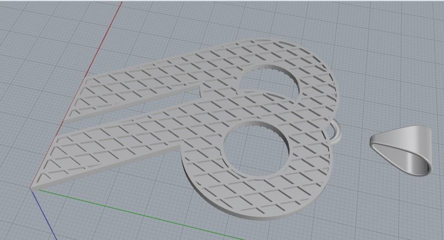 Pendant 99 Model 3017 3D print model_3