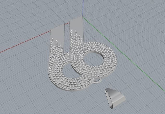 Pendant 99 Model 3017 3D print model_4