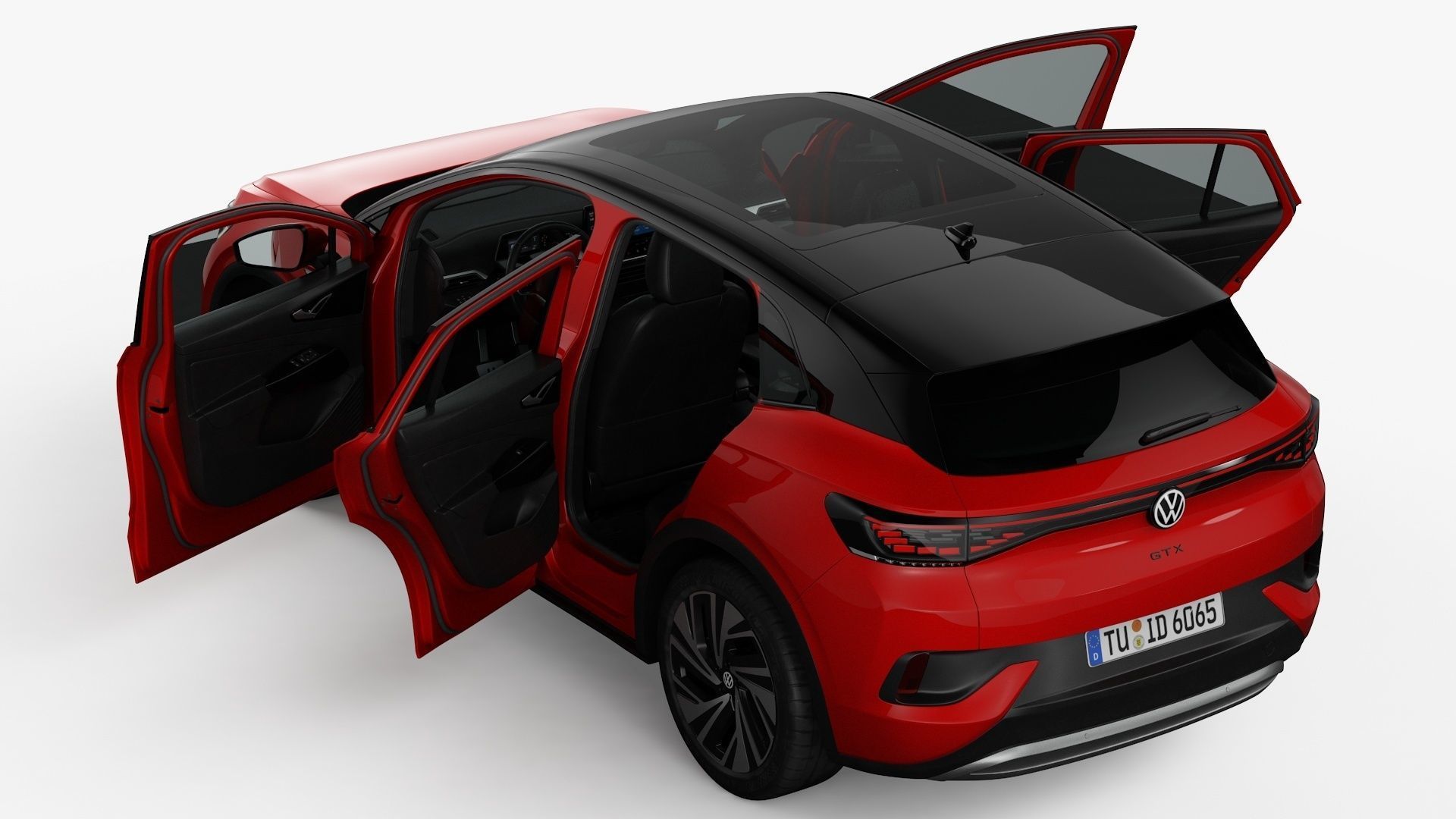 Volkswagen ID4 GTX 2022 3D model_12