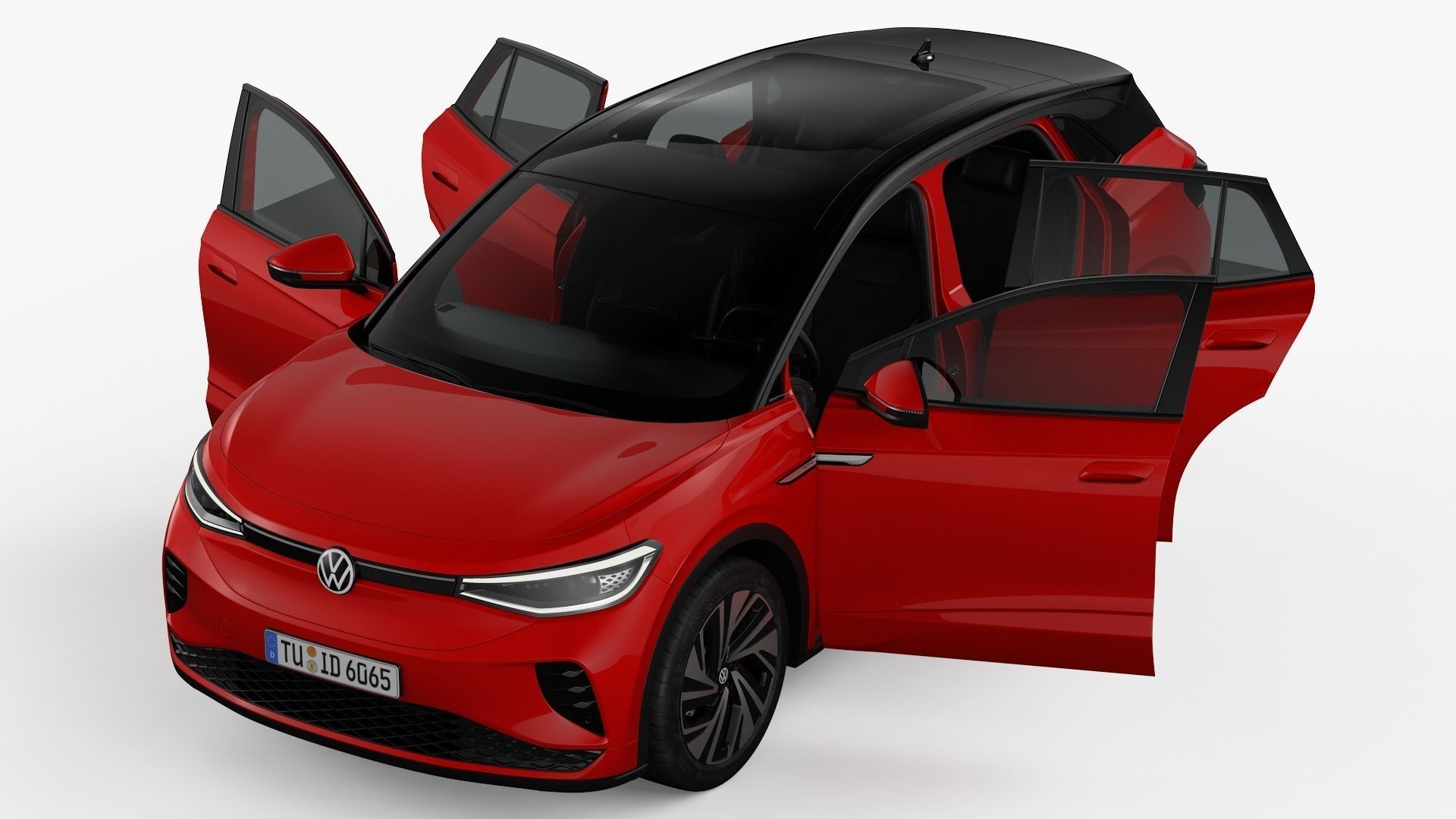 Volkswagen ID4 GTX 2022 3D model_11