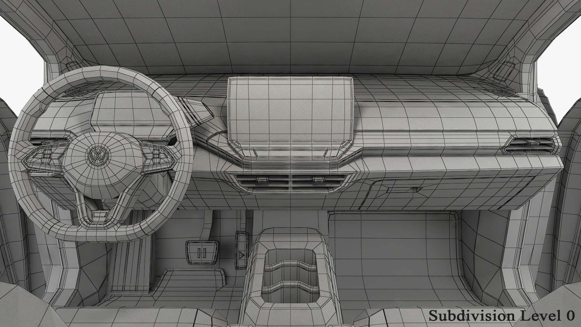 Volkswagen ID4 GTX 2022 3D model_22