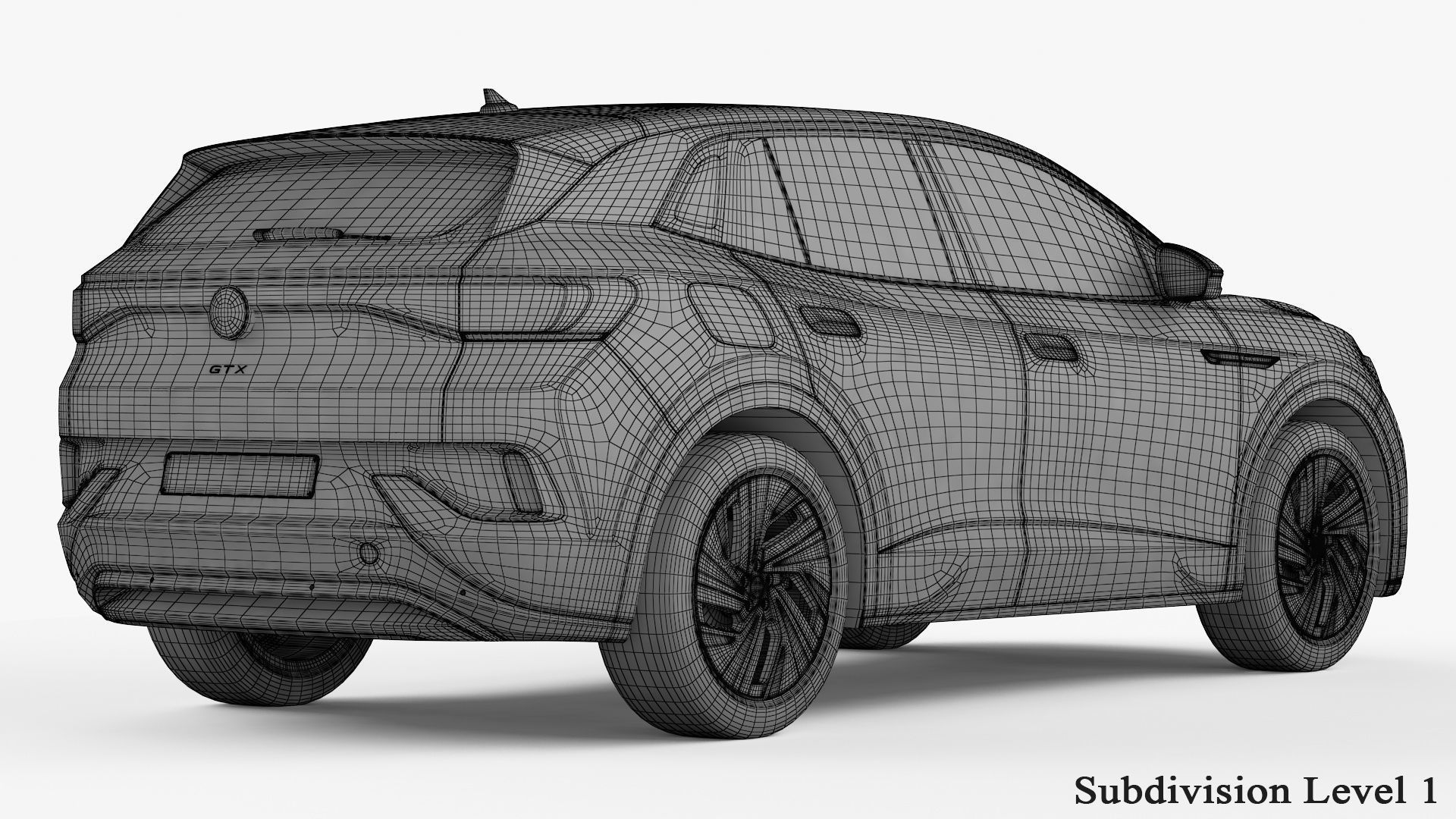 Volkswagen ID4 GTX 2022 3D model_21