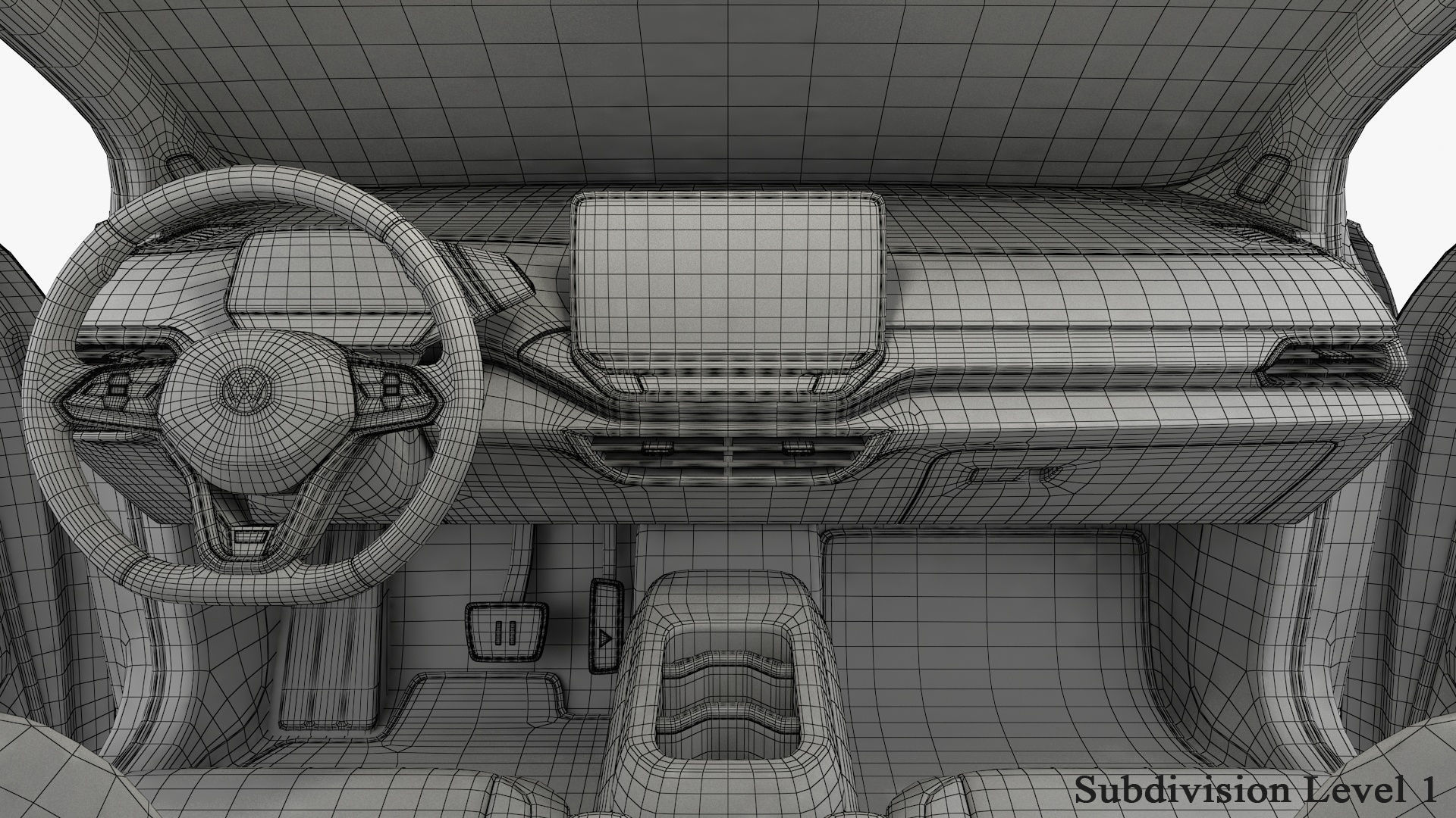 Volkswagen ID4 GTX 2022 3D model_23
