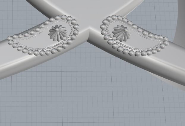 Bracelet Marquise Model 3007 3D print model_3