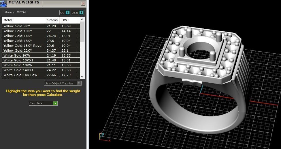 Ring Model 3001 3D print model_9