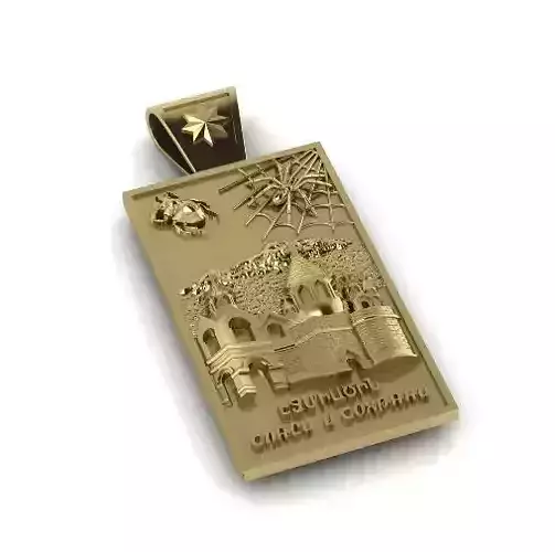 Temple pendant Model 2997