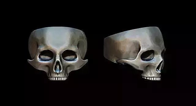 skull ring NO1