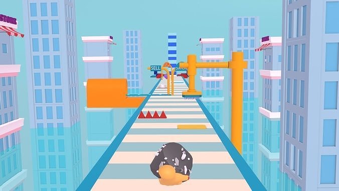 GemsGame Level Environment Low-poly 3D model