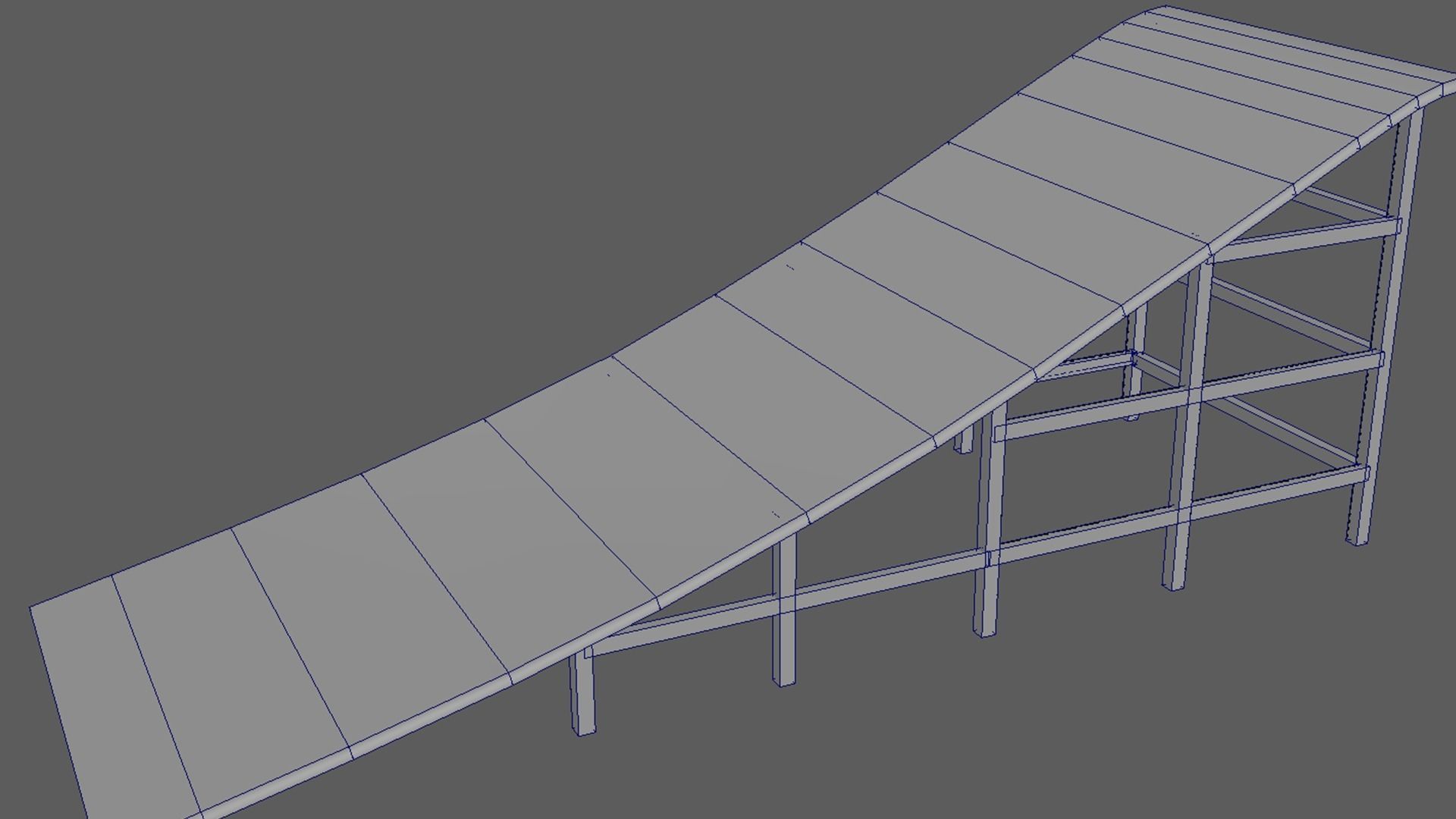 Game Arena Stadium 3D model_13