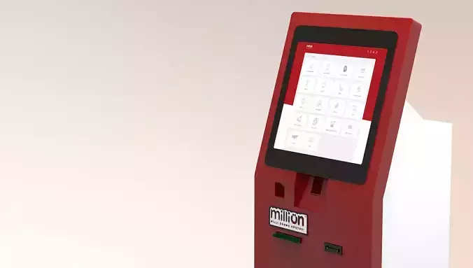 3D Payment terminal model 3D model